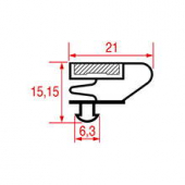 Уплотнительная резина профиль 1006