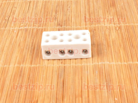 Колодка клеммная керамическая 4 полюса