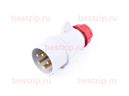 Вилка 16А 5-полюсная 380В